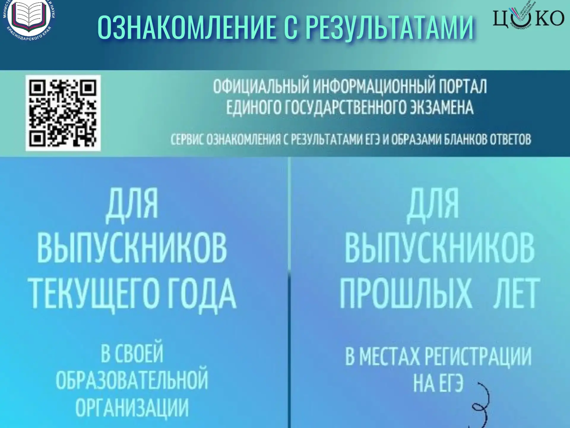 Где и как узнать результаты ЕГЭ?.